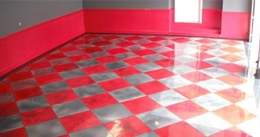 Michael R. Jensen is CEO and artist at Atlanta Concrete Artist, billed as a purveyor of “exotic designer flooring.” He recently completed an epoxy garage floor for a car enthusiast in Sandy Springs, Ga.